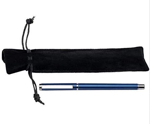 30pcs Velvet Drawstring Pen Pouch, Pen Bag/ Holder (Black Color) …