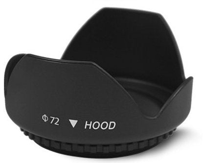 72mm Digital Tulip Flower Lens Hood for Nikon D500 DX-Format Digital SLR with 16-80mm ED VR Lens