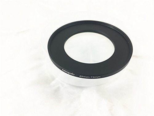 Camera accessories Male To Male 49mm-72mm to 49 mm to 72 mm UV,ND,CPL,Metal Step Up Ring Adapter