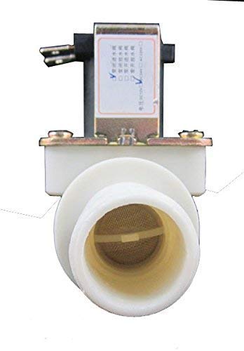 DIGITEN Water Flow Control Meter LCD Display Controller+G3/4" Water Hall Sensor Flow Meter Flowmeter Counter 1-60L/min+G3/4" Electric Solenoid Valve Normally Closed N/C+DC 12V Power Adapter