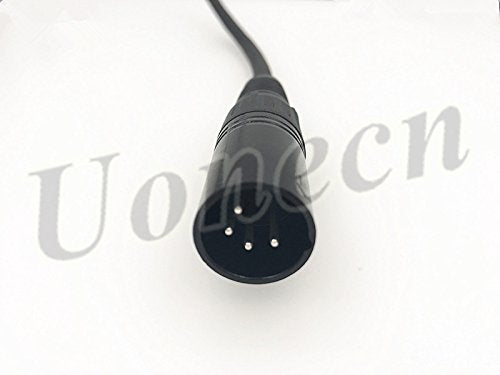 Uonecn Red Epic Scarlet Power Cable 6 pin Female to XLR 4 pin Male