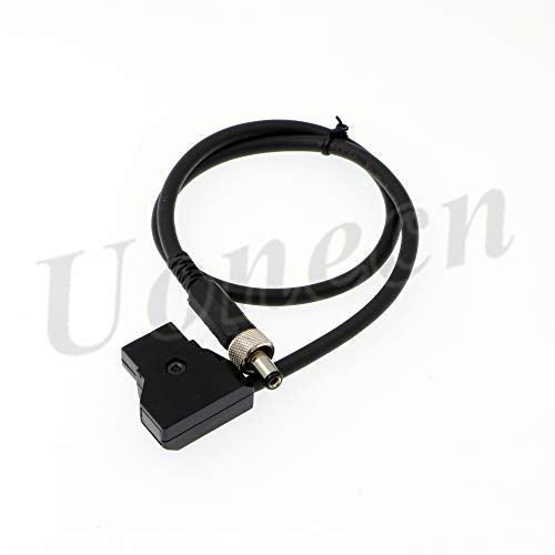 Uonecn for Anton Bauer Power Cable for Video Devices PIX-E7 7 Touchscreen Display D-Tap to 2.1 5.5mm Lock DC Hollyland Mars 400s