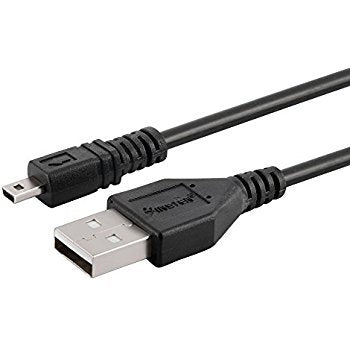 Master Cables Replacement Compatible Panasonic USB Cable (For Image Transfer/Battery Charger - Supports Charging in Select models) for Most Lumix Series Digital Camera (Models Stated Below)