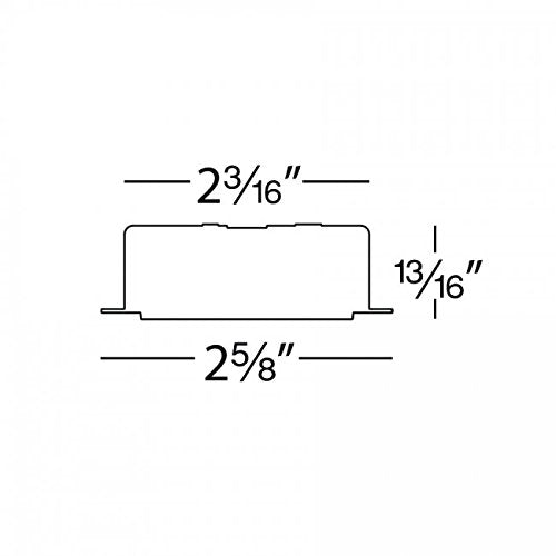 WAC Lighting HR-88-DB Low Voltage Round Halogen bi-pin Button in Dark Bronze Finish