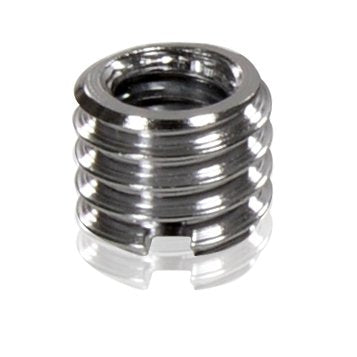 Foto&Tech Metal 1/4 inch to 3/8 inch Tripod Thread Adapter, Easy Mount Convert Screw Adapter for Tripod Monopod Ballhead, Reducer Bushing for Camera Video Equipment DSLR SLR Mic Boom Stand (10 Piece) 10 Pieces