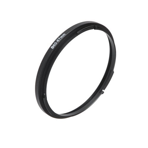 Fotodiox Bayonet 60 B60-67mm Step Up Filter Adapter Ring for Hasselblad, Anodized Black Metal Filter Adapter Ring 60-67mm