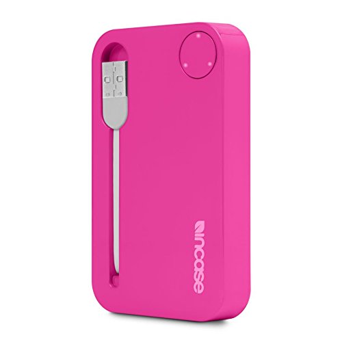 Incase Portable Power 2500 - Retail Packaging - Magenta/Gray