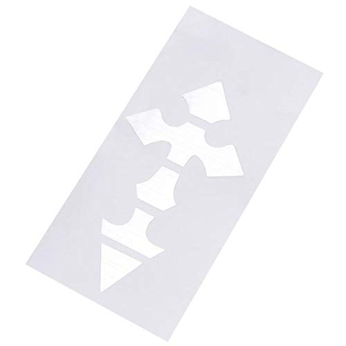 Universal Inlay Silver Cross Sticker for Acoustic Electric Guitar Bass DIY Neck Fretboard/Fret Markers Scale Decal Thin