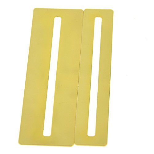 Set of 2pcs Steel Bass Guitar Fretboard Protector Fingerboard Fret Guards Cleaning