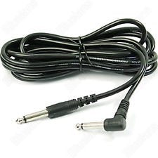 Guitar Lead/Cable With One 90 Degree End : 4m Electric/Electro-Acoustic/Bass/Instrument + Lifetime WarrantyDragonTrading®