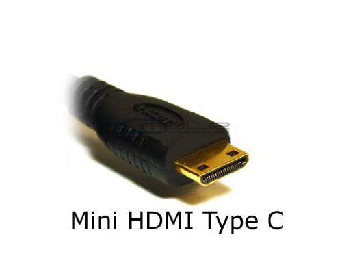 Cmple - High-Speed Mini HDMI to HDMI Cable (HDMI to Mini HDMI) 4K Ready - 15 Feet, Black 15FT