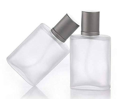 30ml Refillable Frosted Glass Spray Perfume Bottle Empty Atomizer Bottle with Cap