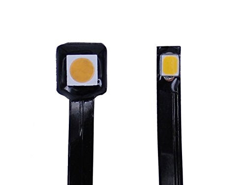 Prewired Surface Mount LEDs (2835, Amber LED) - 3 Pack 2835