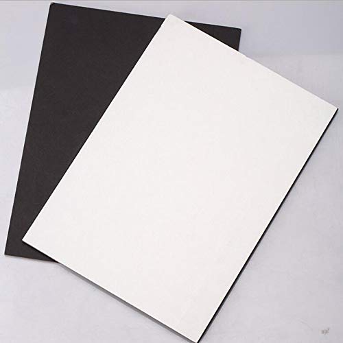 Cardboard Folding Reflector Black Silver White Thick Paper Book Board Reflective for Camera Photo Shooting(2130cm) 23*30cm