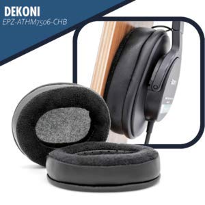 Dekoni Audio Replacement Ear Pads Compatible with Audio Technica ATH-M50X, M Series and Sony MDR7506 Headphones (Choice Hybrid) Choice Hybrid