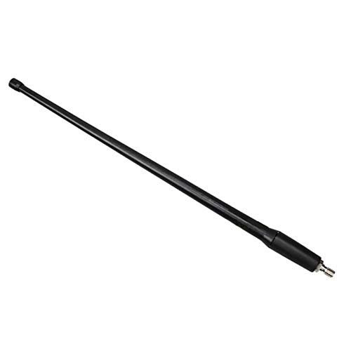 13'' Harley Davidson Short Antenna Mast Jeep Wrangler Antenna Flexible Rubber AM/FM for 1989-2017 Harley Davidson Electra Road Tour Ultra Classic/2007-2018 Jeep Wrangler Antenna 2-Black