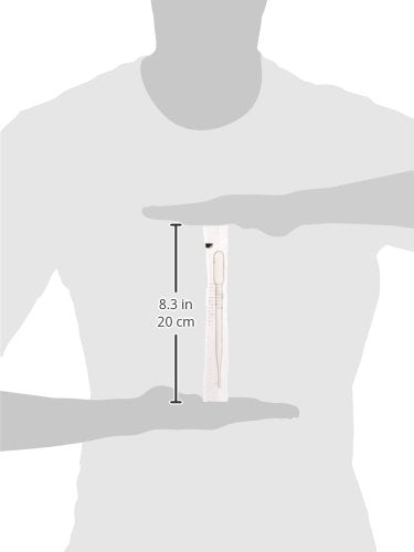 Globe Scientific 139050 LDPE Extra Long Transfer Pipet, Non-Sterile, 300mm Length, 23.0mL Capacity (Box of 100) 23.0mL Capacity, Box of 100