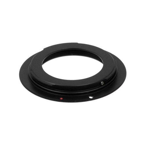 Fotodiox Lens Mount Adapter, Black M42 (42mm x1 thread Mount) Lens to Canon EOS DSLR Adapter, fits Canon EOS 1D, 1DS, Mark II, III, IV, 1DC, 1DX, D30, D60, 10D, 20D, 20DA, 30D, 40D, 50D, 60D, 60DA, 5D, Mark II, Mark III, 7D, Rebel XT, XTi, XSi, T1, T1i...