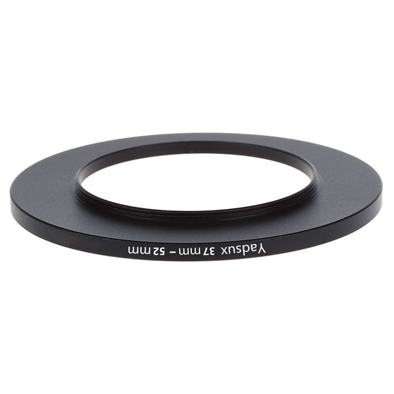 37mm to 52mm Step Up Ring, for Camera Lenses and Filter,Metal Filters Step-Up Ring Adapter,The Connection 37MM Lens to 52MM Filter Lens Accessory,Cleaning Cloth with Lens 37mm to 52mm