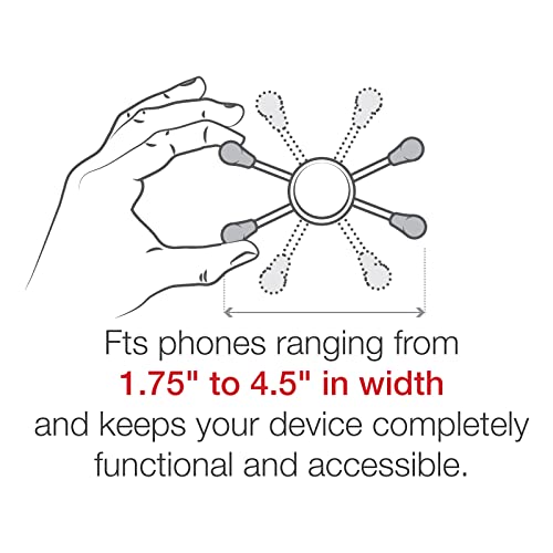 RAM MOUNTS X-Grip Phone Mount with RAM Tough-Strap Handlebar Base for Bikes and Motorcycle Handlebars Large Phones