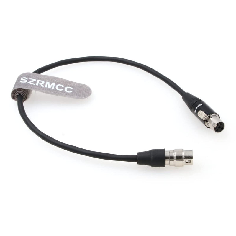 SZRMCC Sound Devices Scorpio 888 833 TA4F Mini XLR 4 Pin Female to Hawk-Woods DV-SQN4S Audioroot Hirose 4 Pin Female Power Cable