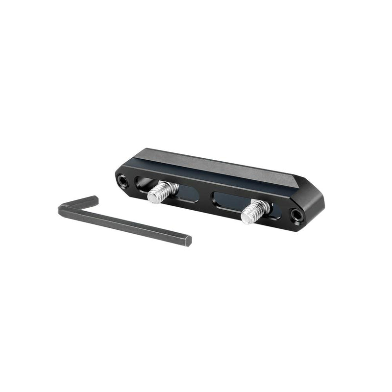 NICEYRIG 90mm Quick Release NATO Rail, Anti-Off Safety Rail for NATO Clamp QR Handle Camera Cage - 215 90mm NATO Rail