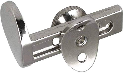 Jiayouy Adjustable Oboe & Clarinet Thumb Finger Rest Fit for 1.45-1.75cm Thumb with 2pcs Rubber Cushion Protector Metal Nickel Plated