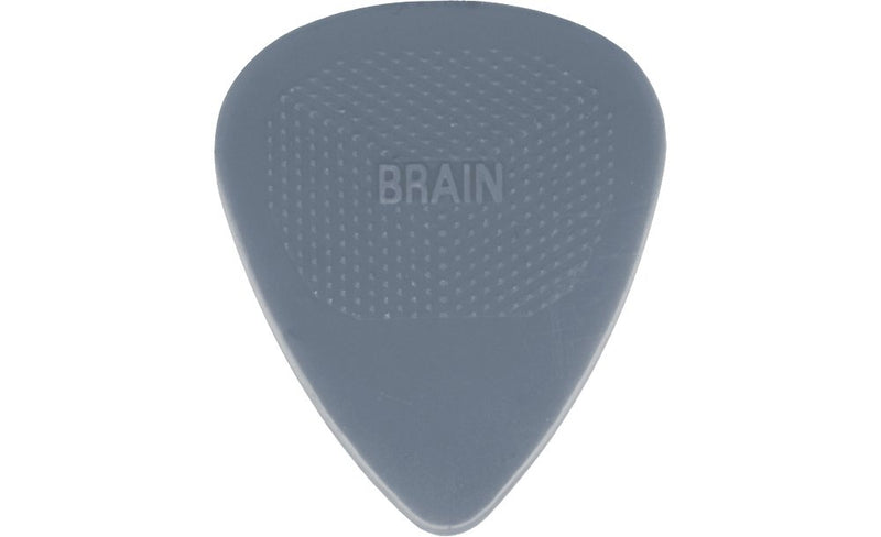 Snarling Dogs Brain Guitar Picks and Tin Box 1 Dozen 1.00 mm Gray