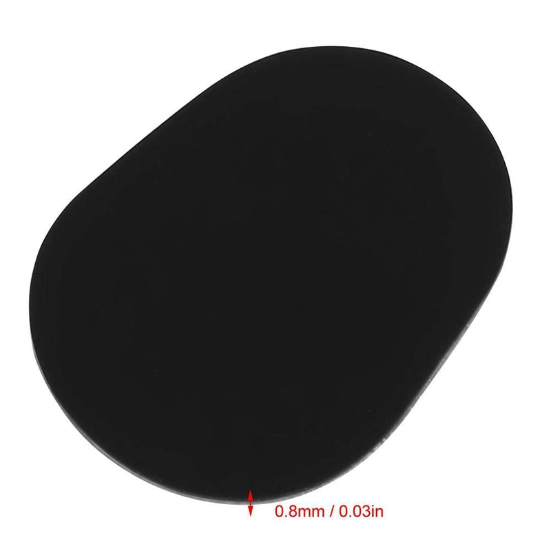 Vbest life Black Alto Saxophone Cushions, Baritones Saxophone Pads Alto Saxophone Mouthpiece Cushions Patches Pads 0.5mm