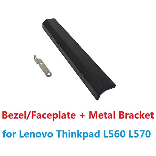 NIGUDEYANG 2nd HDD SSD Hard Drive Optical Frame Caddy Adapter for Lenovo Thinkpad L560 L570 only with Bezel Front Panel Faceplate Metal Bracket Holder