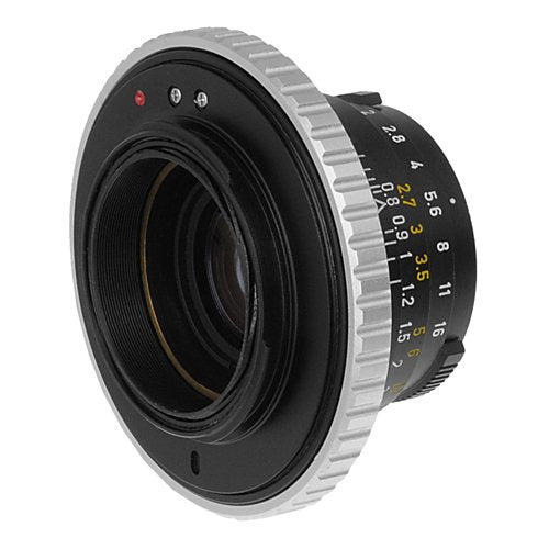 Fotodiox Lens Mount Adapter, Leica M Lens to Sony E-Mount NEX Camera with Macro Focusing Helicoid, Leica M - NEX Macro; fits Sony NEX 3, 5, 7 and NEX FS-100, VG10