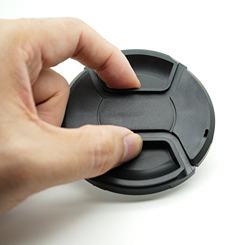 72mm Lens Cap Cover with Keeper for Sony E PZ 18-105mm F4 G OSS Lens for Sony Alpha a6600 a6500 a6400 a6300 a6100 a6000 a5100 a5000 Camera,ULBTER Lens Cap & Lens Cover Leash- 2 Pack