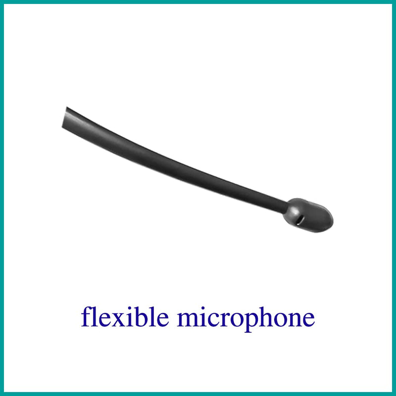 Phone Headset Compatible with Grandstream Yealink Snom Panasonic Phones Microphone Noise Cancelling RJ9 &3.5 mm Adapter Cable