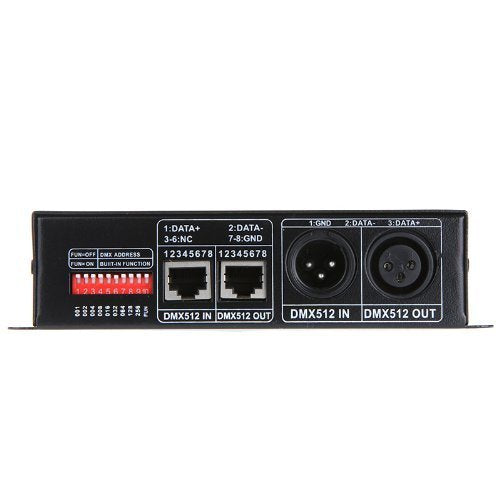 [AUSTRALIA] - JOYLIT DMX512 Decorder 3CH x 8A 288W LED Controller DC 12V-24V for RGB 5050 3528 LED Strip Light 