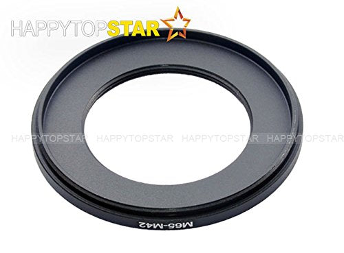 Metal M65 to M42 M65 65 mm to M42 42mm 1mm Thread Pitch 65-42 Male to Female Step-Down Coupling Ring Adapter Adaptor Converter for Lens Filter