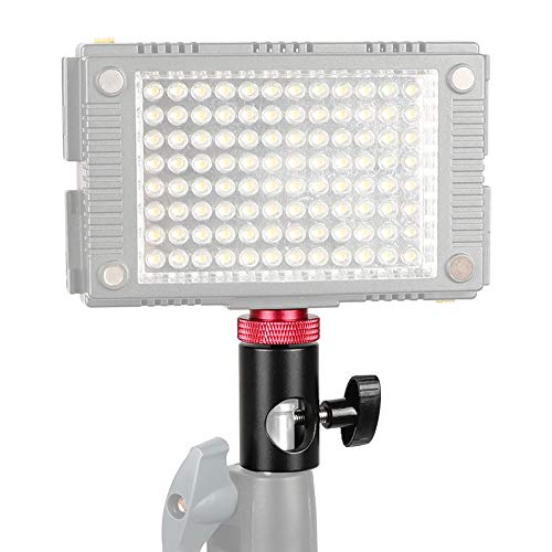 CAMVATE Light Stand Head with 1/4"-20 Thread Screw Mount for Camera Flashlight Accessories