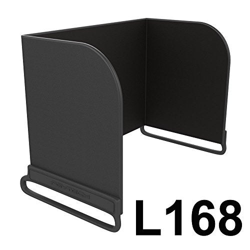 Hooshion Remote Controller Phone Monitor Sun Hood Sunshade Cover Hood Smartphone Tablet iPad Sun Shade for DJI Mavic Air 2 Pro Inspire/Phantom 3 4 M600 OSMO Accessories (7.9 inch, Black) 7.9 inch