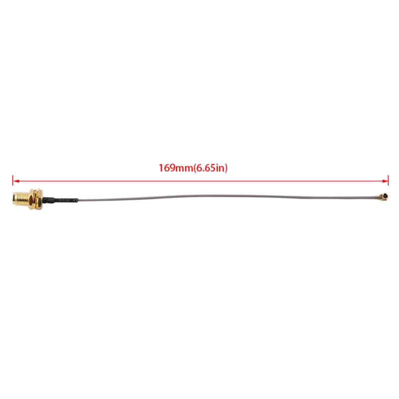 Wishiot 3PCS LoRa Antenna 868MHz 2dBi U.FL IPEX to SMA Connector for ESP32 Lora Board Lora32u4 II WiFi Lora32 10cm 3PCS 868MHz
