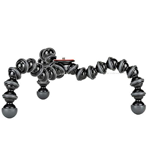 JOBY Gorillapod 3K Stand. Premium Flexible Tripod 3K Stand for Pro-Grade DSLR Cameras or Devices Up to 3Kg (6.6Lbs). Black/Charcoal