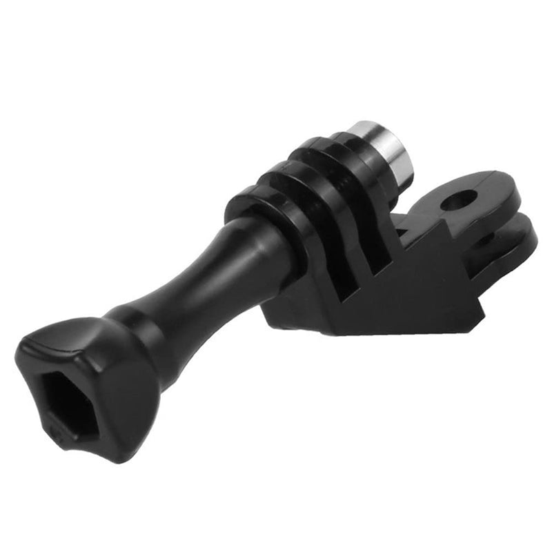 QKOO 90 Degree Direction Adapter Elbow Mount with Thumb Screw for GoPro Hero 10, 9, 8, 7, 6, 5, 4, Session, 3+, 3, 2, 1, Hero (2018), DJI Osmo Action, AKASO, SJCAM, Xiaomi Yi Action Cameras