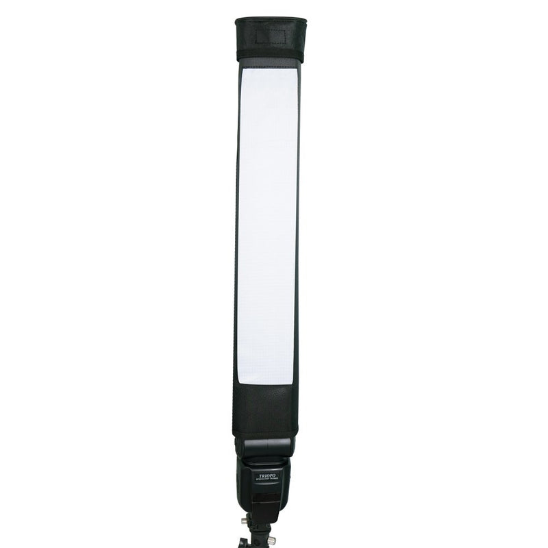 FOTOCREAT 3"×20"(8×50cm) Strip Flash Diffuser Softbox for Speedlite-Imitate LED Professional Portable Studio Handheld Filler Lighting Wand