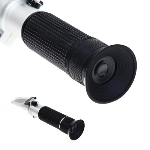 Automatic Temperature Compensation Refractometer with °F unit system Black
