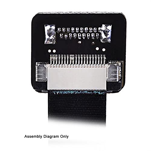 NFHK CYFPV Dual 90 Degree Right-Up Angled HDMI Type A Male to Male HDTV FPC Flat Cable for FPV HDTV Multicopter Aerial Photography 30CM 0.3M