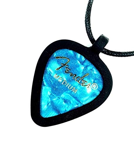 Pickbandz Necklace Silicone Guitar Pick Holder in Epic Black - Fits All - A Perfect Gift - Fully Guaranteed - Rock What You Love With Pickbandz