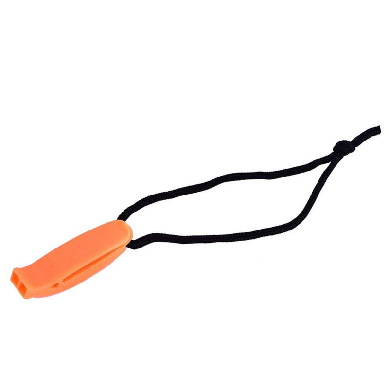 Keenso Whistle, 3Colors Loud Safety Emergency Rescue Whistle for Diving Hiking Camping orange