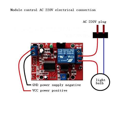 Taidacent 12V Voice-Activated Delay Switch Sound Detection Relay Module Sound Sensor Module Voice Alarm