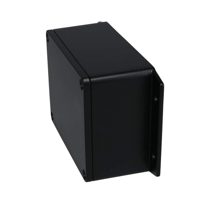 BUD Industries AN-2854-AB IP68 Aluminum Enclosure 4.53" L x 3.54" W, Black