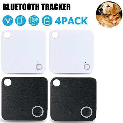 MACHSWON GPS Locator Mobile Phone Bluetooth Anti-Lost Bluetooth Smart Tracker GPS Key Wallet pet Item Finder Replaceable Battery Tracker
