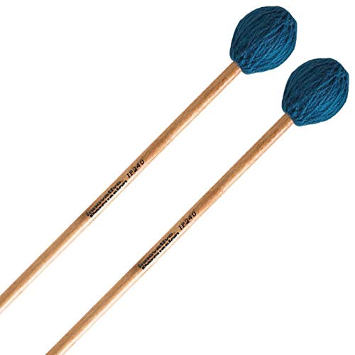 Innovative Percussion IP240 Soloist Series Marimba Mallets (Medium) Teal