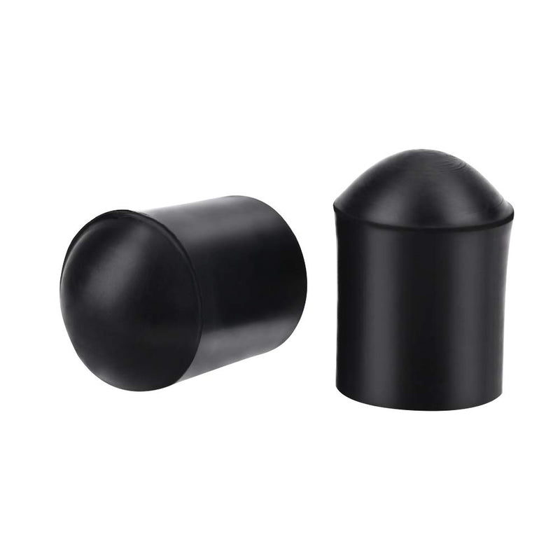 Bnineteenteam 2pcs Double Bass Endpin Rubber Tip Stopper Protector End Cap Accessory